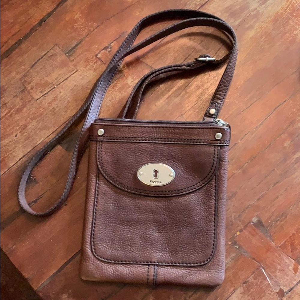 Fossil Leather Crossbody